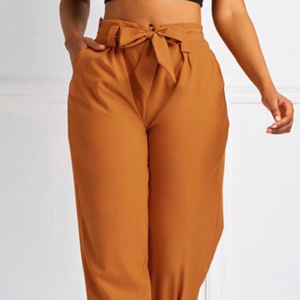Pleated Harem casual pants